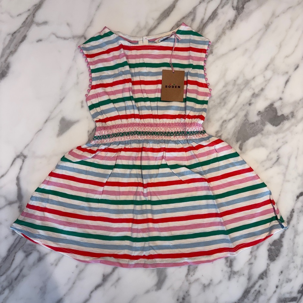 NWT Mini Boden Jersey Dress